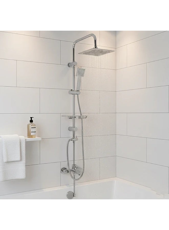 مسطرة مع سماعة كروم - Image 1